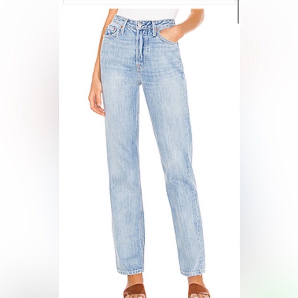 GRLFRND Juliana Straight Leg Jeans